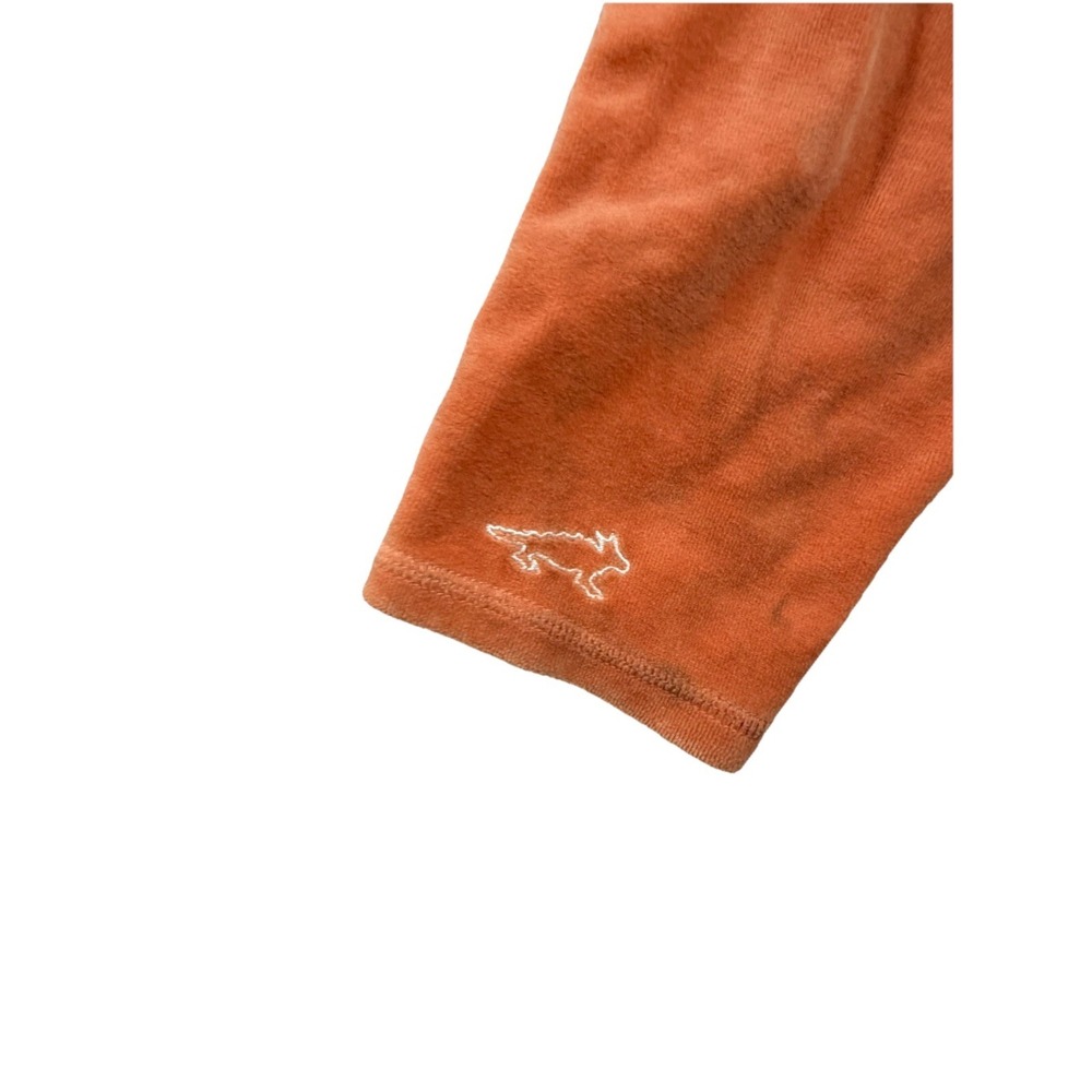 Horny Toad Size XL Peach Orange Velour Long Sleeve Shirt Outdoor Travel Casual - Picture 6 of 7